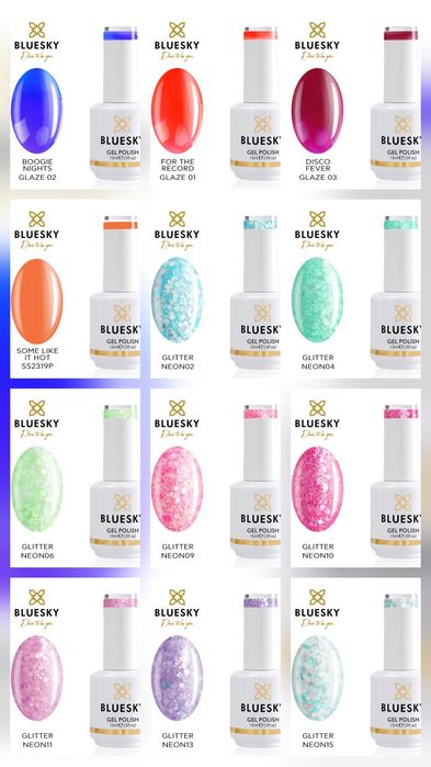 Нови гел лакове BLUESKY