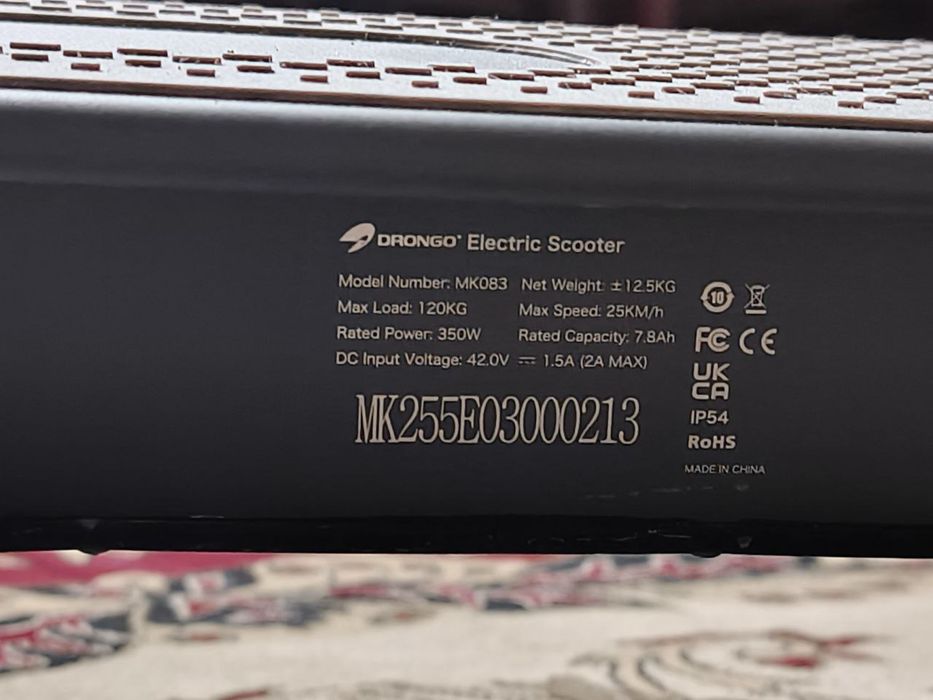 Электро самокат DRONGO