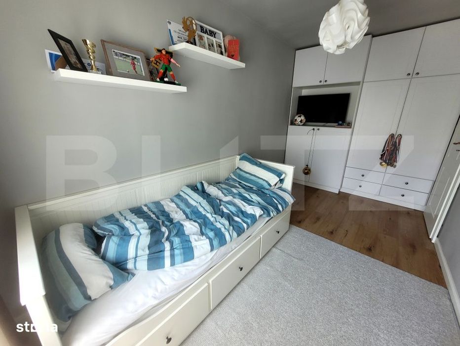 Apartament cu 3 camere, mobilat si utilat cu gust, zona Big/Manastur