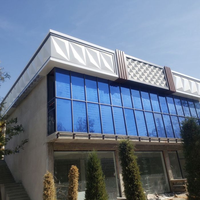 Алюкабонд Ўрнатиш хизмати алюкобонд монтаж аликабонд материал пс