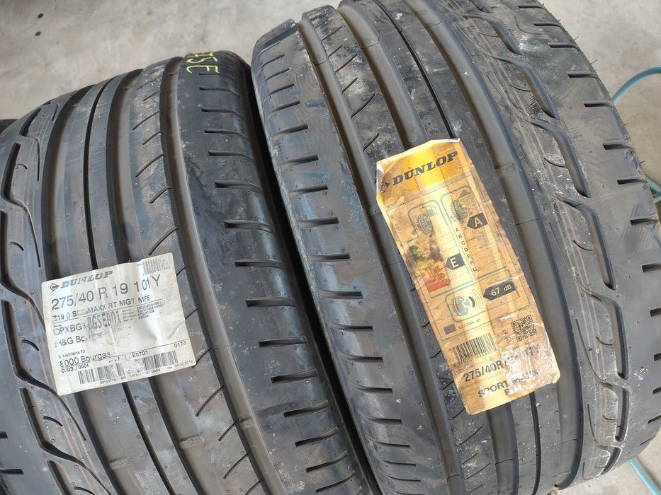 4бр.летни гуми DUNLOP 275 40 19 цена за брой