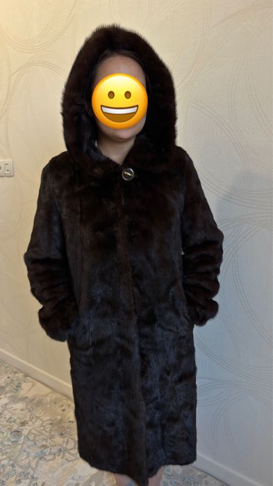 Норковая шуба 48 размера, в идеальном состоянии