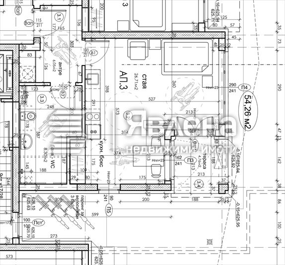 Продава се Едностаен апартамент в София, Карпузица - 62 кв.м за 1781 €/кв.м - Снимка #1