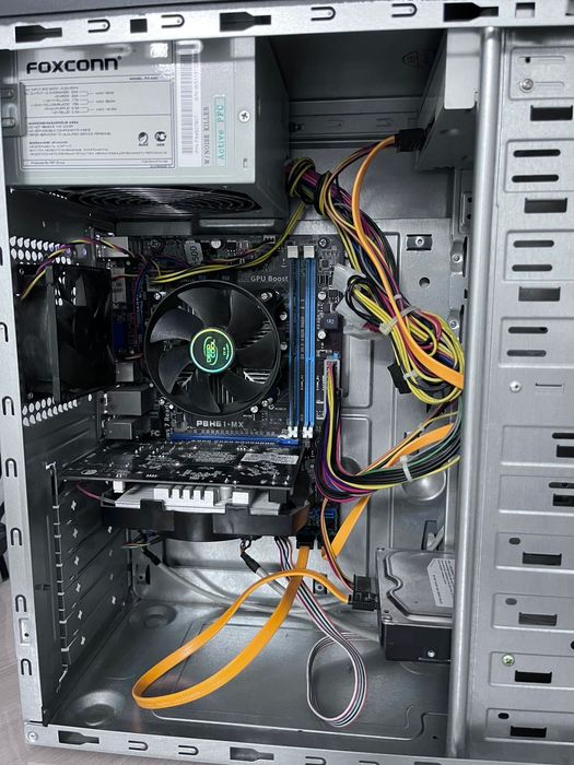 Компьютер комплект, все вместе