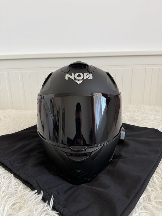 Casca moto NOS NS 10 neagra ECE-22.06