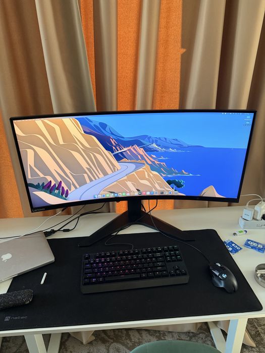 Монитор Lenovo G34w-10 Ultra Wide 3444x1440