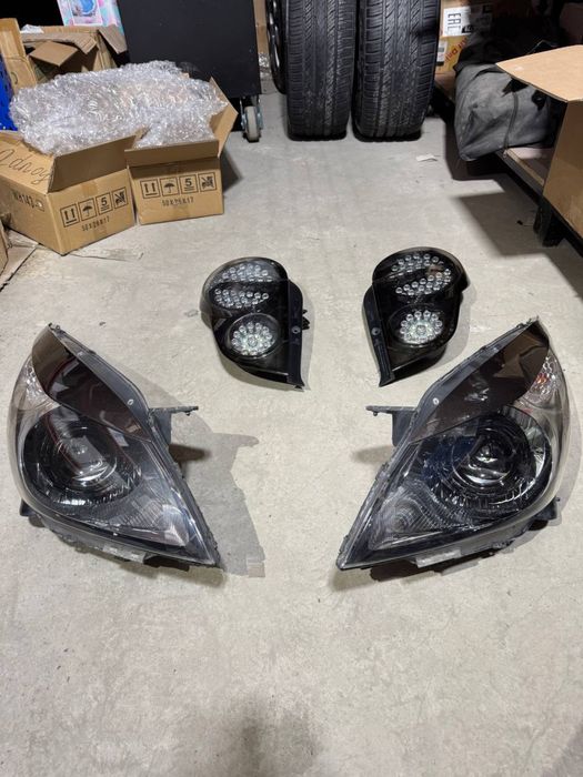 Spark обвесы и фары тюнинг