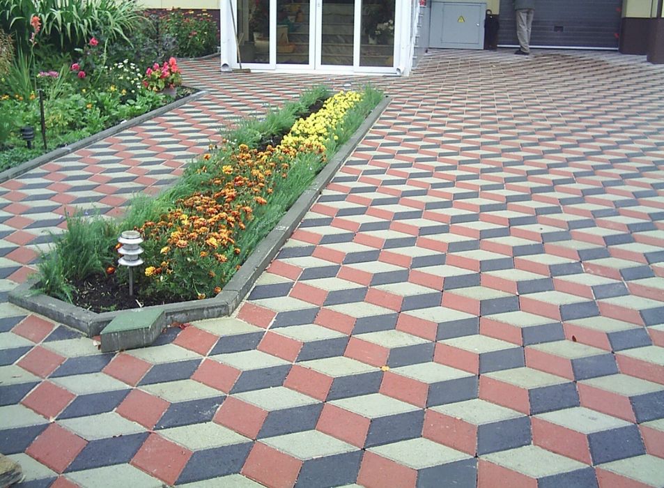 Брусчатка прессованная