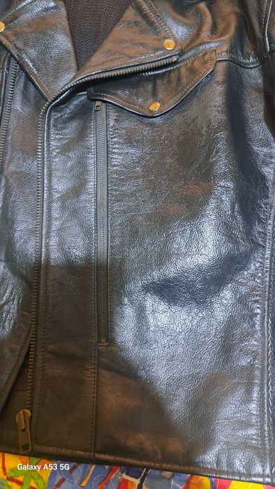 Кожено мото яке.