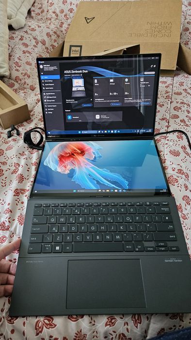 Asus Zenbook Duo OLED UX8406MA I9 ultra 185k 32 GBgb 2 TB nou la cutie