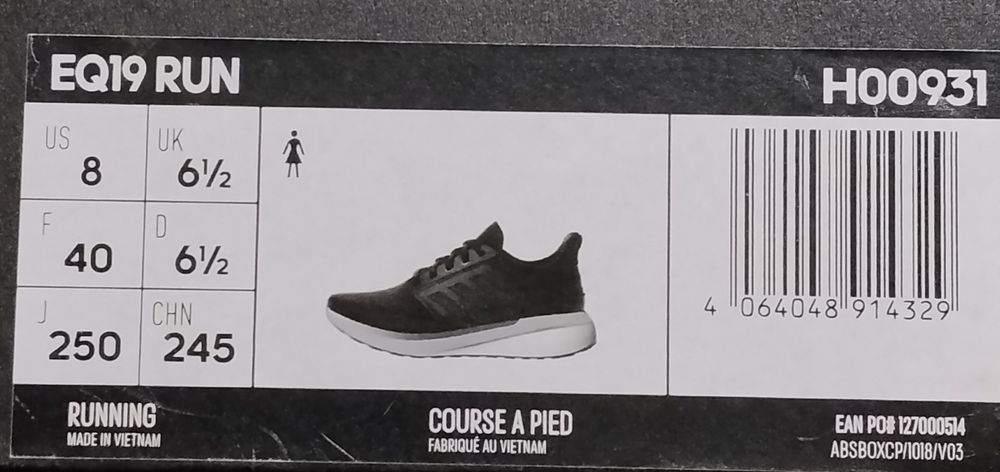 Дамски маратонки Adidas за бягане Eq19 Run