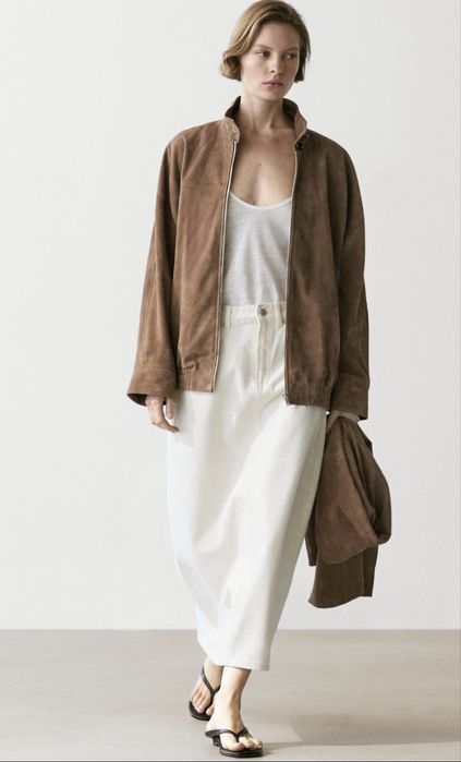 Куртка бомбер, Massimo Dutti , Новая, S-M