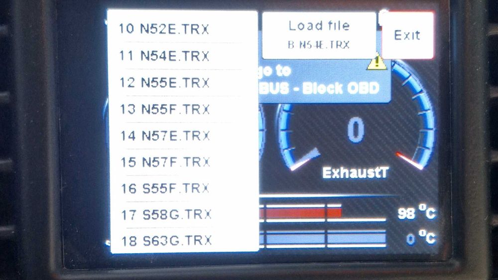 Дисплей за вентилационния отвор BMW E90/E91/E92/E93