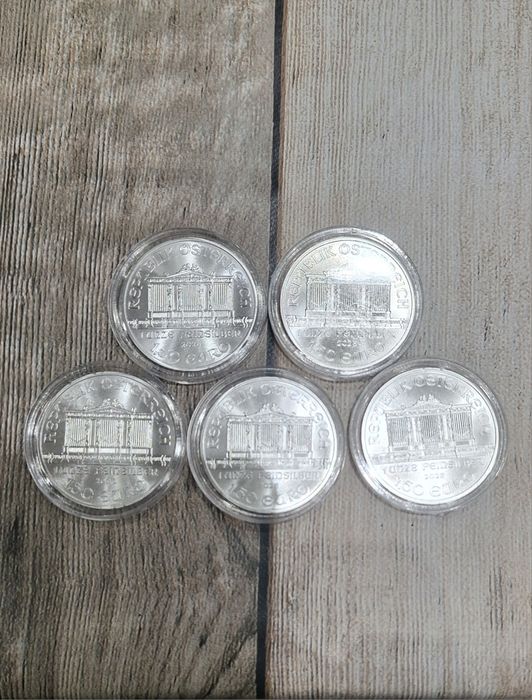 Сребърна монета 1 oz Виенска Филхармония