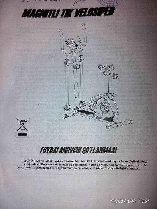Magnitli tik velosiped