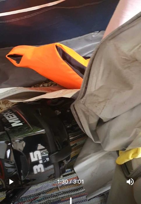 Barca gonflabila si motor