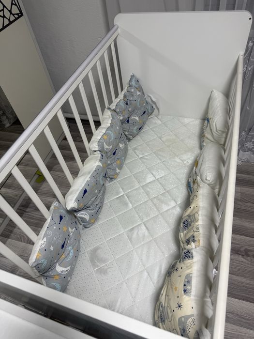 Детский манеж-кровать