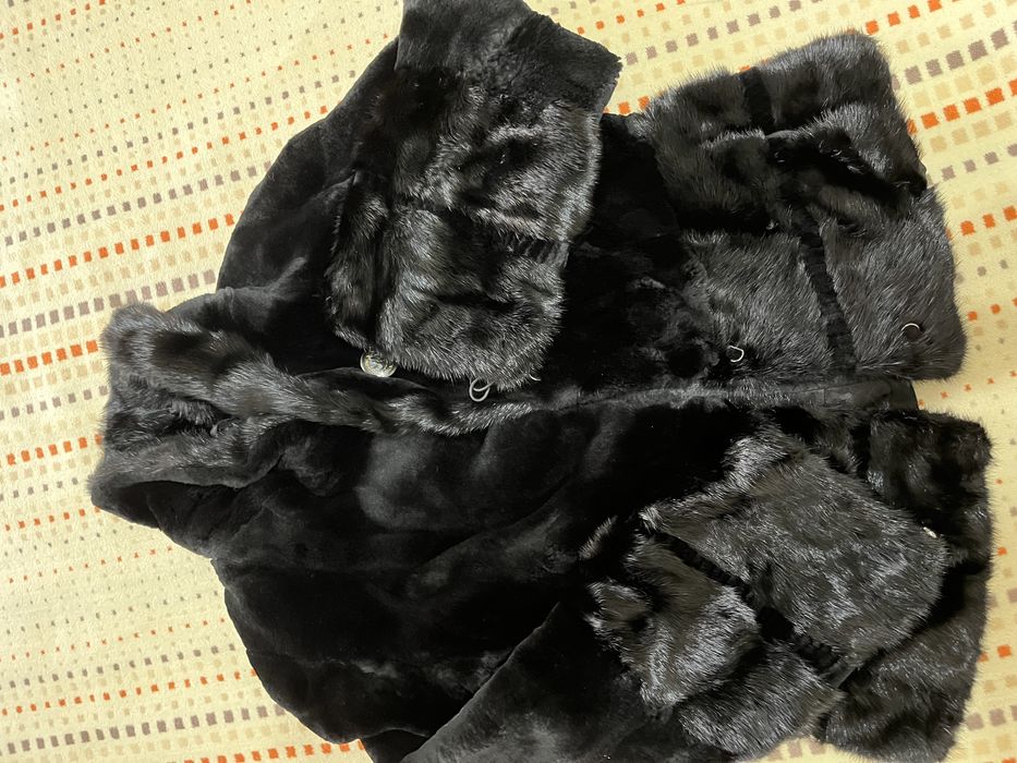 Норковая шубка. Короткая