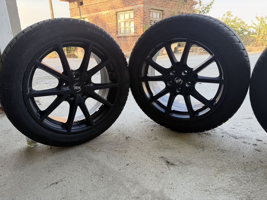 18″ джанти RH DE Sports 5×112 ET35 с гуми Continental 225/50 R18