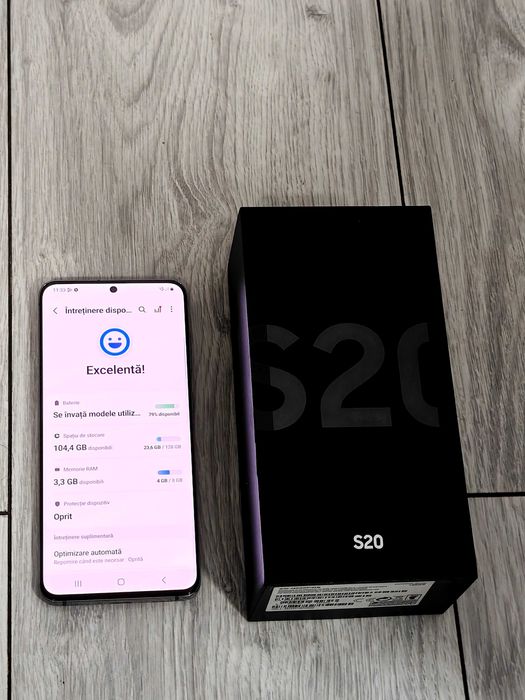 SAMSUNG S20 128 GB 8 RAM Arată foarte Bine La Cutie