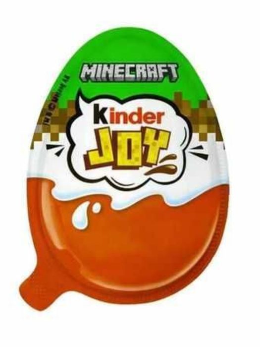 Kinder joy Minecraft в розницу