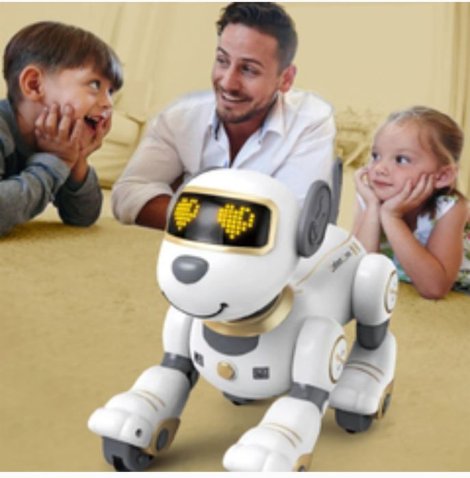 Собака робот трюкач умный щенок акробат