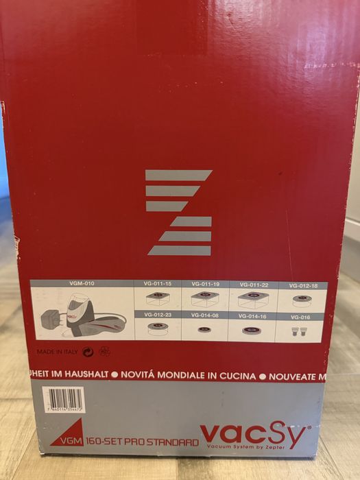 Set vidare VacSy Zepter VGM-160 complet NOU