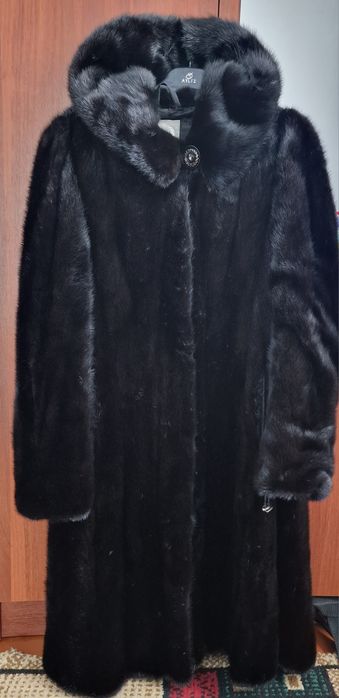 шуба бу черный брилиант