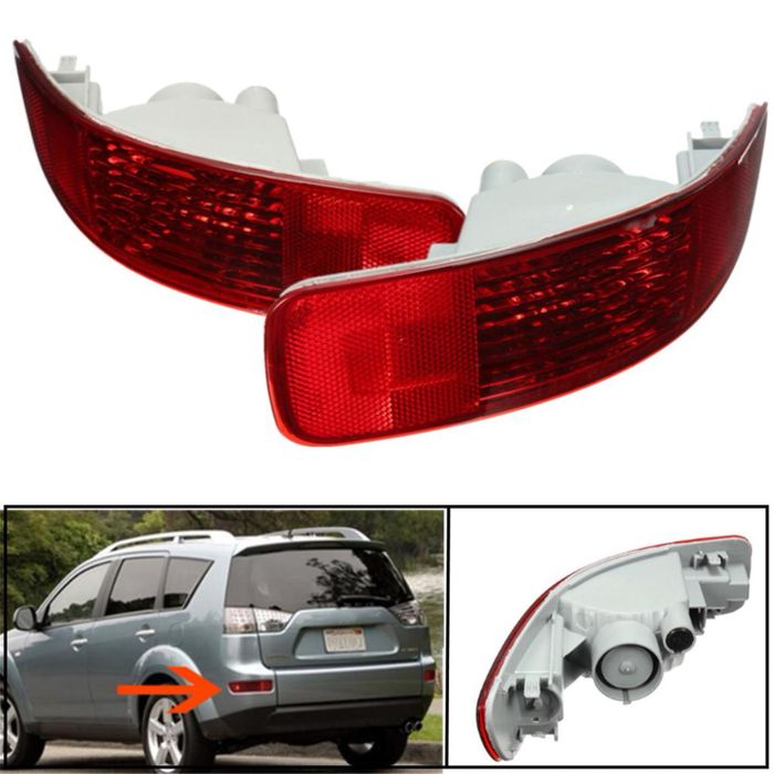 Задний бампер Аутлендер