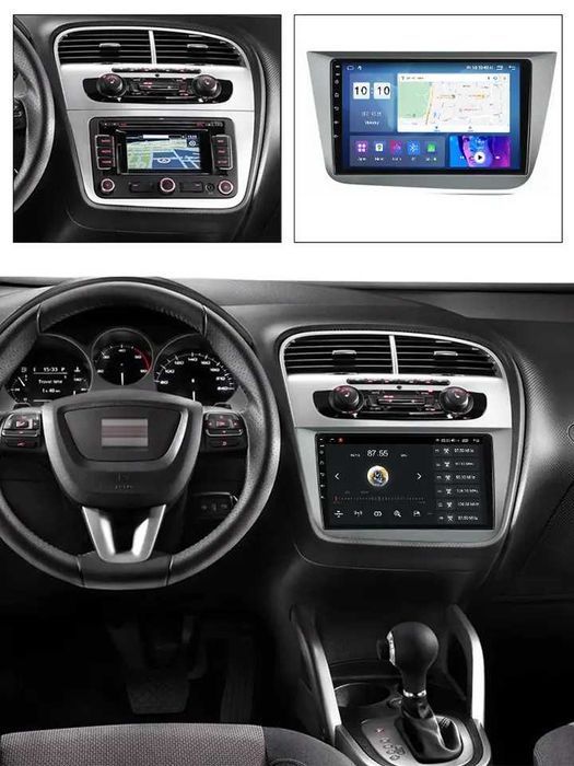 NAVIGATIE Android 14 SEAT Altea  2017-2020 1/8 Gb Waze CarPlay +CAMERA