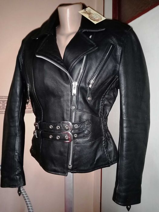 JIM Leather, Ново, Уникално, Естествена Кожа, Размер М. Код 1882