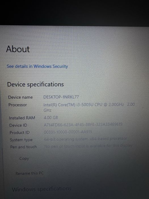 Продавам лаптоп Asus