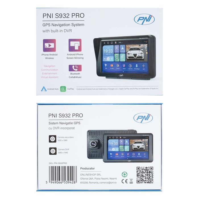 Gps camioane- auto -harti toata europa-garantie 3 ani - gata de drum