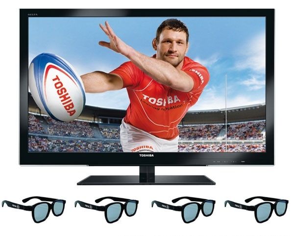Телевизор Toshiba Regza 42VL863 (42 инча / Full HD / 3D) – Неразличим от нов в комплект с Android TV box Beelink