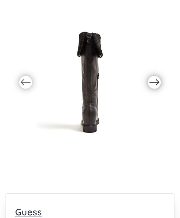 Ботуши Guess от еко кожа