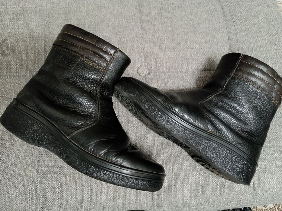 Мужская обувь, 40 размер. Б.у. немецка, кожаная.