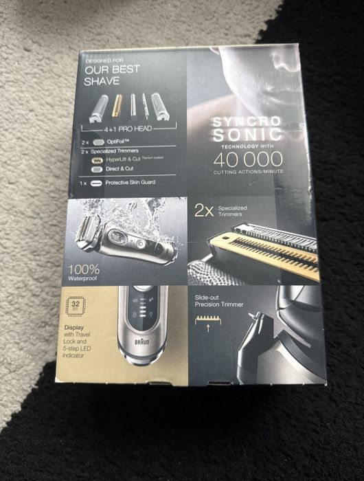 Braun seria 9 nou sigilat