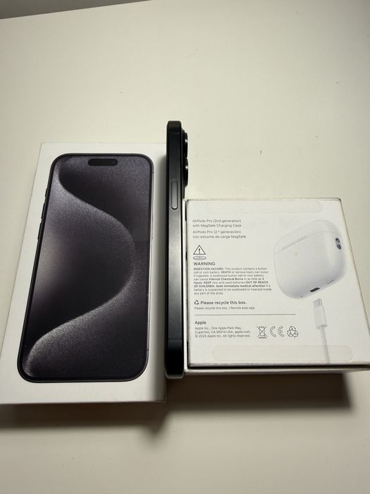 iPhone 15 Pro 256GB Space Black