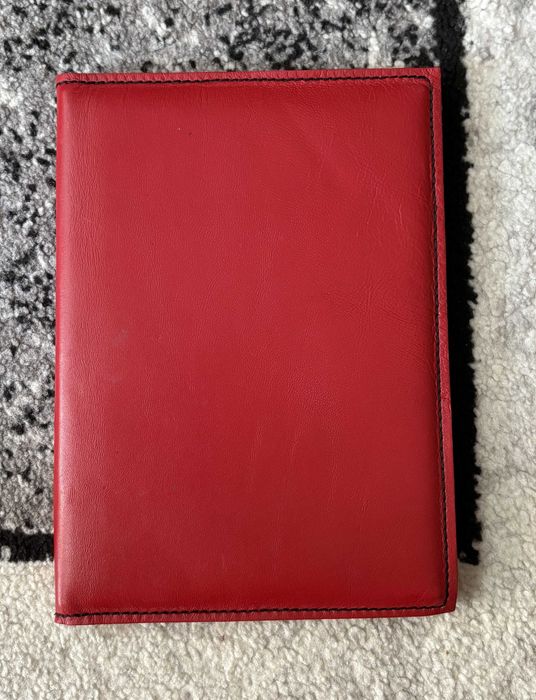 Agenda cu coperta din piele naturala de vitel