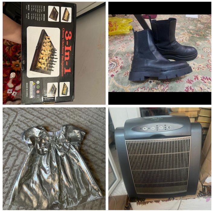 Сапоги разные , новые