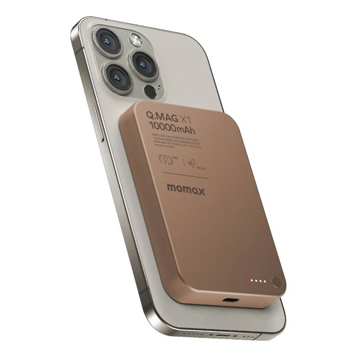 MOMAX Magnetic Wireless Power Bank 10000mAh - Gen 2
