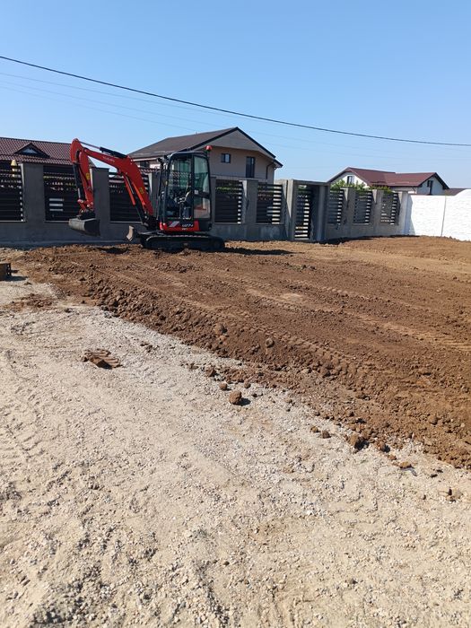 Buldoexcavator. Excavator miniexcavator 3 tone