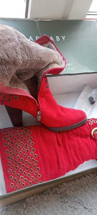 Шикарные зимние сапоги