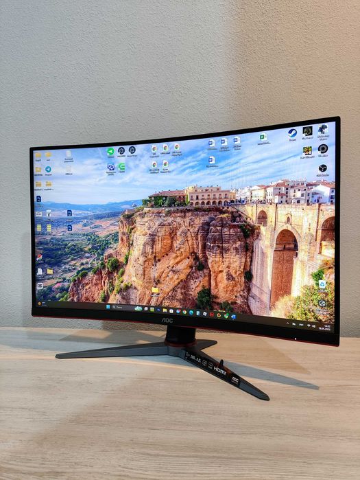 Аренда Игровой монитор AOC - 27" C27G2Z Curved Любой способ оплаты!!