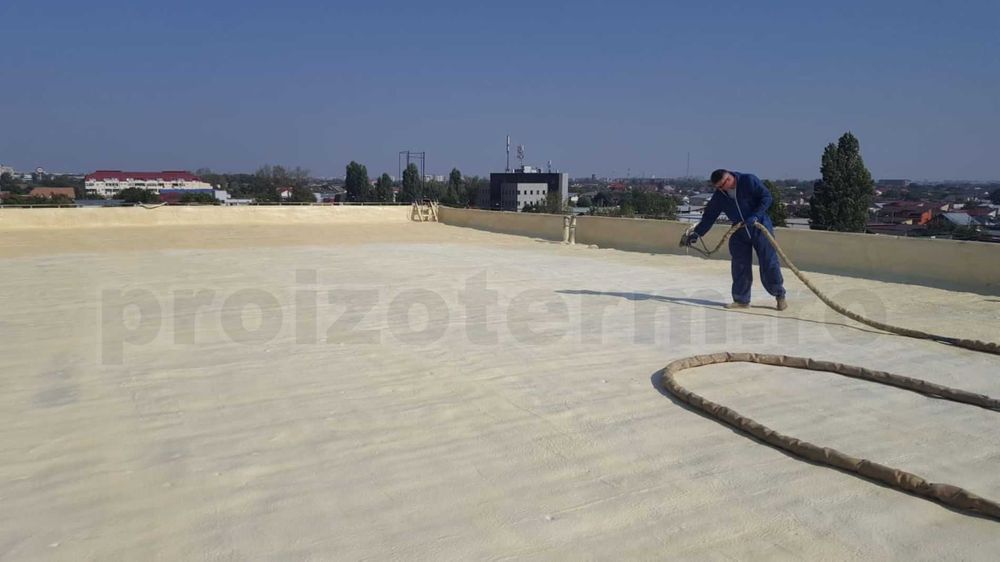 Termo / Hidro / Fono izolatii cu spuma poliuretanica si poliuree