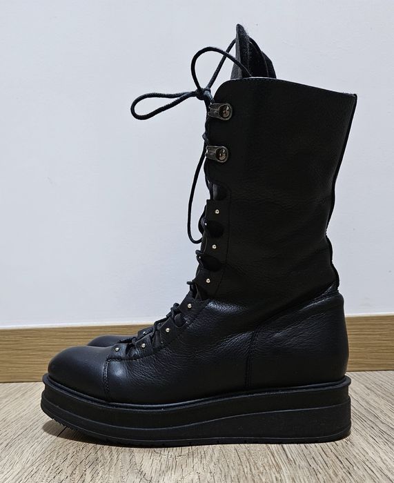 Ghete piele dama, NOI, imblanite, 37!