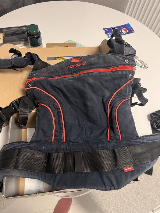 Marsupiu ergonomic Manduca negru