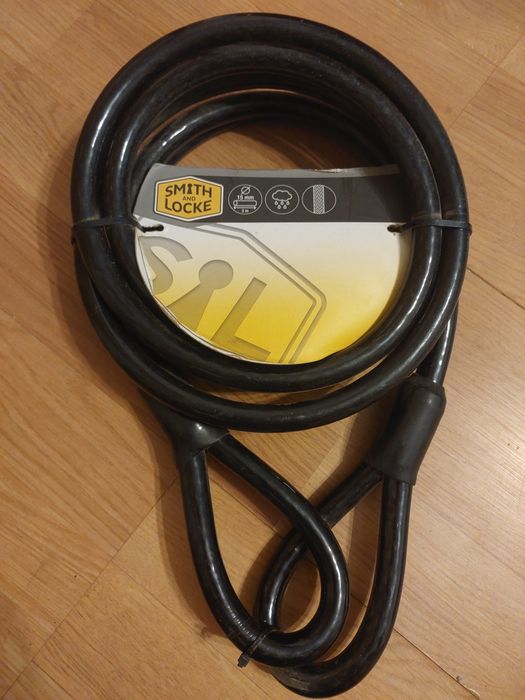 Cablu, șufa antifurt 15mm, 3m, Smith and Lock(SIL)