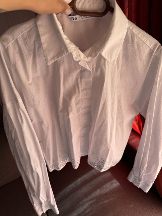 Дамска бяла риза Зара