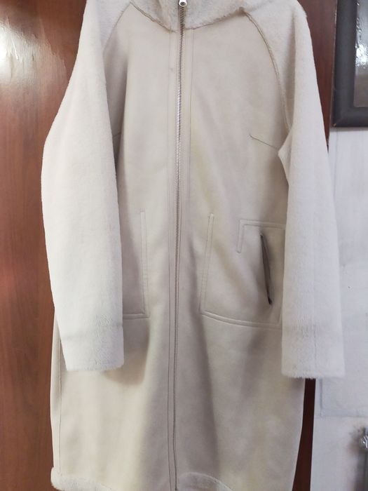 Эко шуба двух стороны